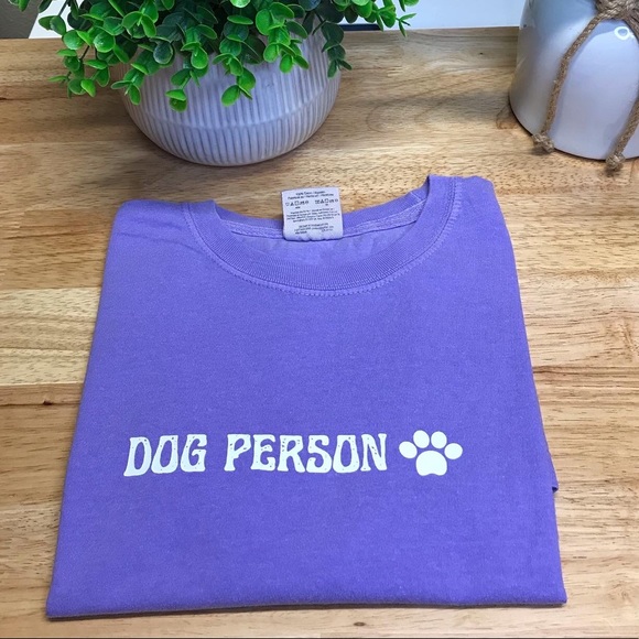 DOG PERSON Unisex Adult 100% Cotton Crewneck T-Shirts - Various - Picture 13 of 16